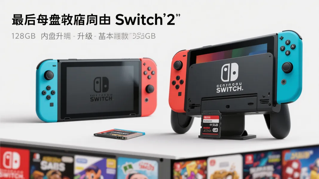 Switch 2全新硬件曝光：显卡、内存与硬盘全面提升！