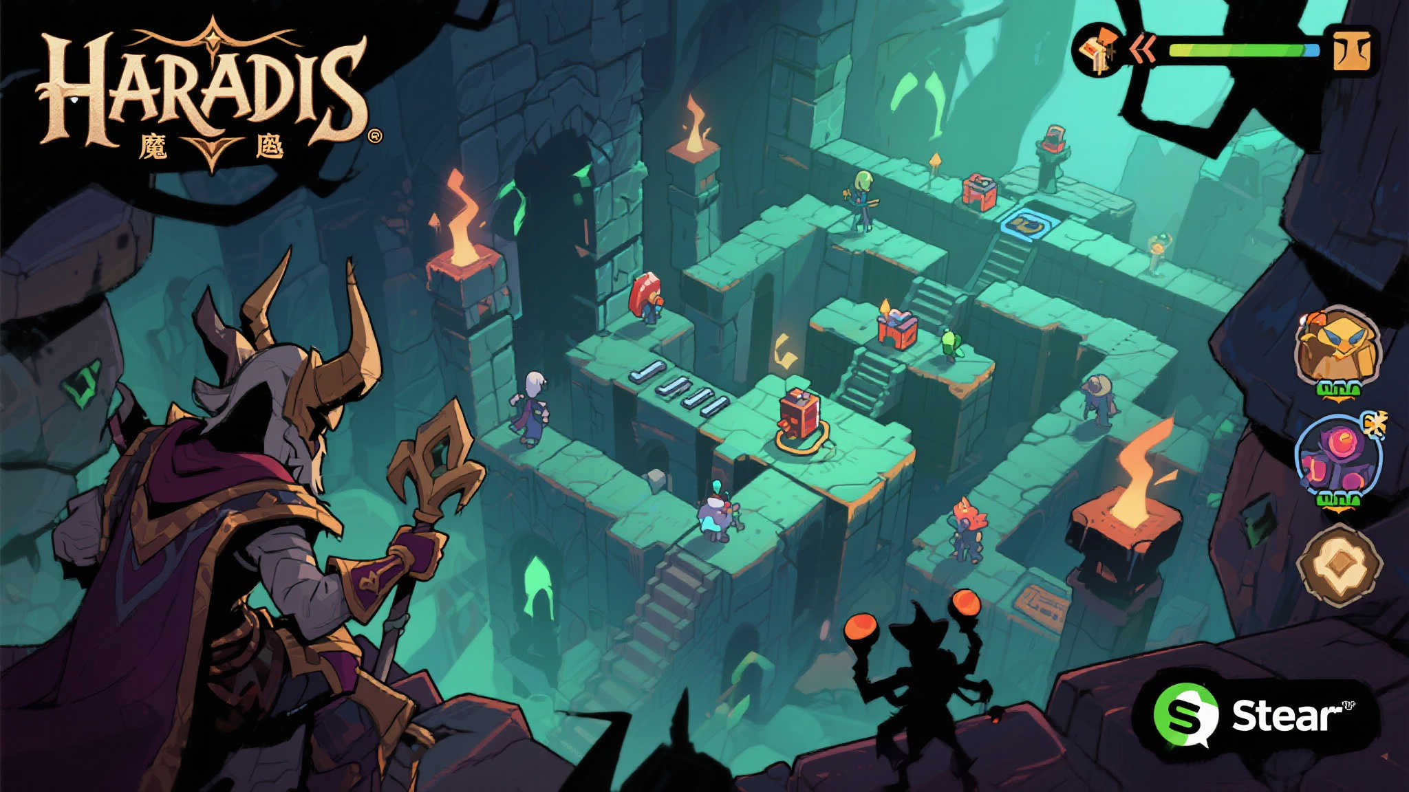 复古动作RPG《魔王的迷宫》首周Steam好评如潮 复古动作RPG《魔王的迷宫》首周Steam好评如潮